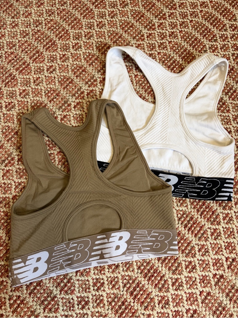 New Balance Ribbed Racerback Sports Bras Bundle of 5 - Picture 2 of 5
